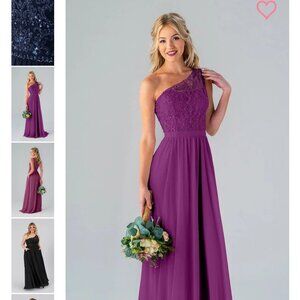 Kennedy Blue - Shannon Beaded Mulberry Dress (size 6)